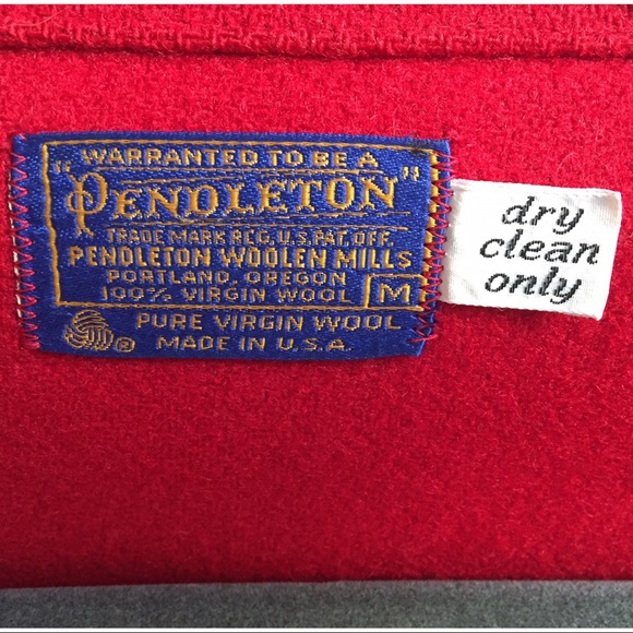 Pendleton Red Wool Jacket - Picture 4 of 7